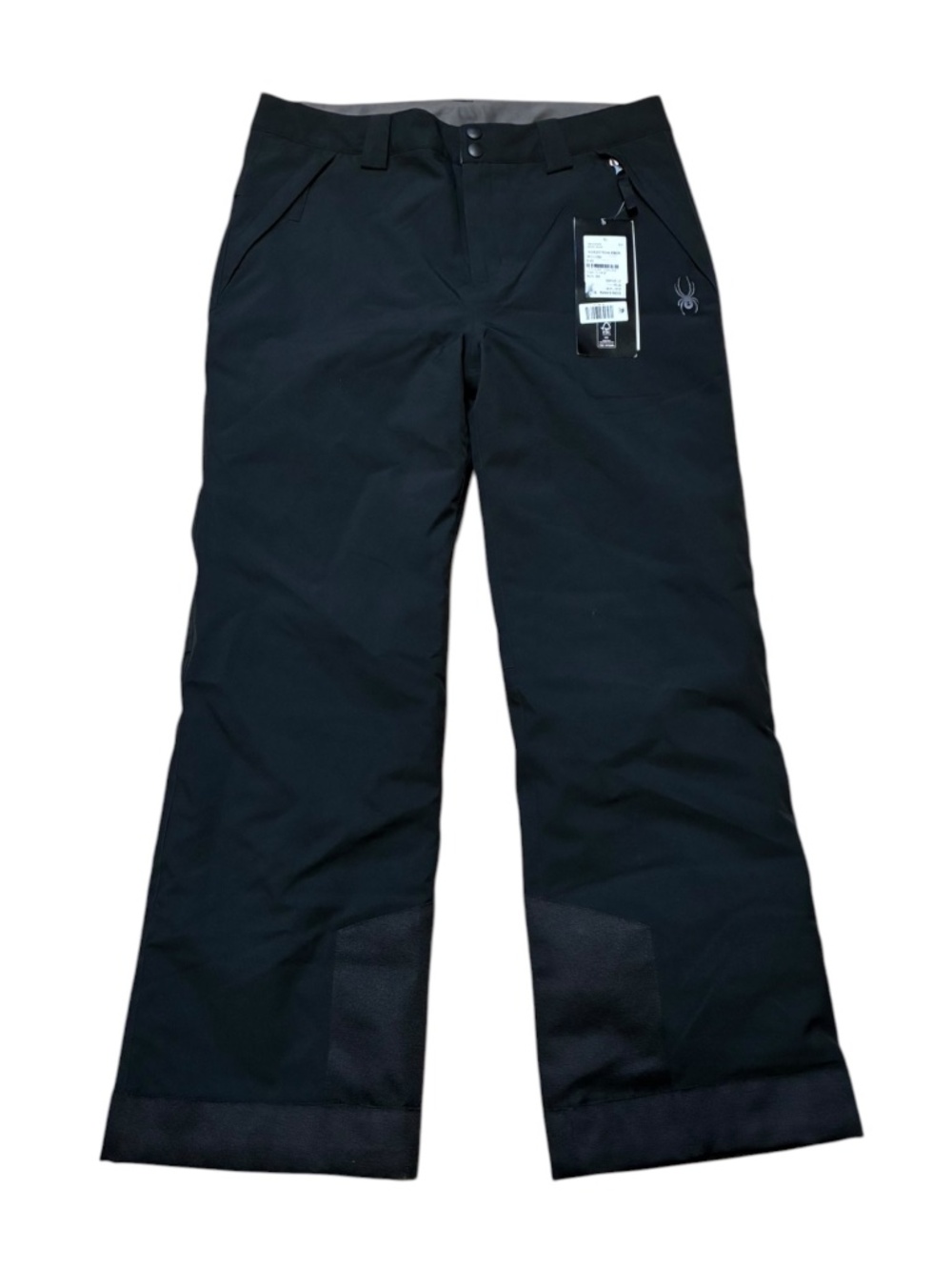Black Spyder Girls' Youth Revel Insulated Snow Pants Size XL